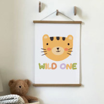 Wild One Tiger Baby Kinderzimmer
