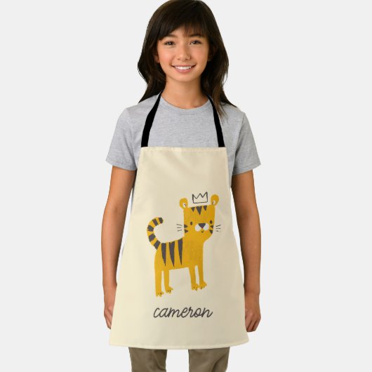 Wild One Tiger Cat Schürze (Insitu)