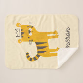Wild One Tiger Cat Sherpadecke (Vorderseite (Horizontal))