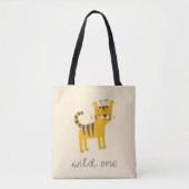 Wild One Tiger Cat Tasche (Vorderseite)