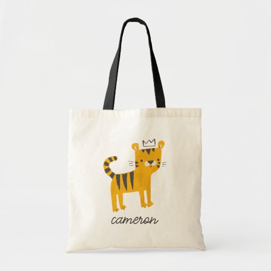 Wild One Tiger Cat Tragetasche (Vorne)