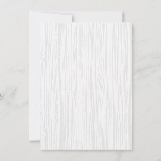 Wild One Tribal Boho Prinzessin Antler Einladung (Rückseite)