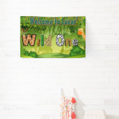 Wild One Welcome Banner (InSitu)