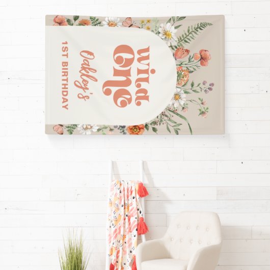 Wild One Wildblume Banner (InSitu)