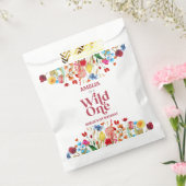 Wild One Wildflower First 1st Birthday Party Geschenktütchen (Versiegelt)