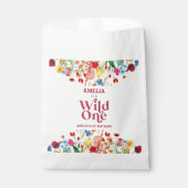 Wild One Wildflower First 1st Birthday Party Geschenktütchen (Vorderseite)