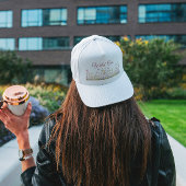 Wild One Women's Hat, Boho Wildblume Garden Truckerkappe