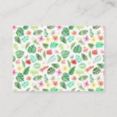 Wild One Woodland Safari Geburtstag Begleitkarte (Rückseite)