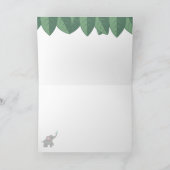 Wild One zum ersten Geburtstag Dankeskarte (Innenseite)