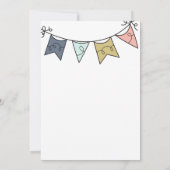 Wild One zum Geburtstag | 1. Geburtstag Einladung (Rückseite)