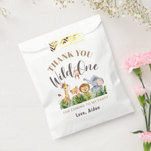 Wild One zum Geburtstag Geschenktütchen (Versiegelt)