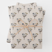 Wild Ones Floral Geschenkpapier Set (Beispiel)