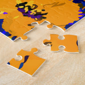 Wild Orange Popies Jigsaw Puzzle (Seite)