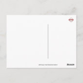 Wild Orange Poppy Blume (NZ) Postkarte (Rückseite)