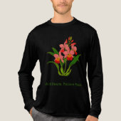 Wild Orchid Bloom Tri-Blend Shirt (Vorderseite)