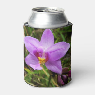 Wild Orchid Lila tropische Blume Dosenkühler