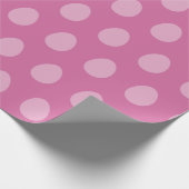 Wild Orchid Pink Ostereier Wrapping Paper Geschenkpapier (Ecke)