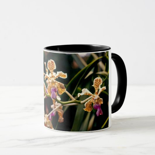 Wild-Orchid-Tasse Tasse (VorderseiteRechts)