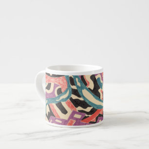 "Wild" Original Abstrakt Espressotasse