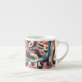 "Wild" Original Abstrakt Espressotasse (Rechts)
