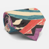 Wild, originell abstrakt krawatte (Gerollt)