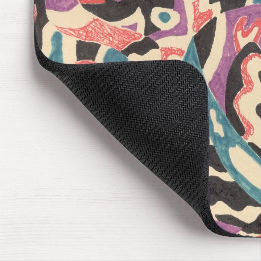 Wild, originell abstrakt mousepad (Ecke)