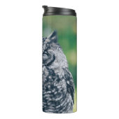 WILD OWW IN FRANZÖSISCHEN WALDEN THERMOSBECHER (Nach rechts gedreht)