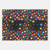 Wild Paint Spritzer Geschenkpapier Set (Vorderseite 2)