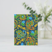 Wild Paisley Postkarte (Stehend Vorderseite)