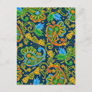 Wild Paisley Postkarte