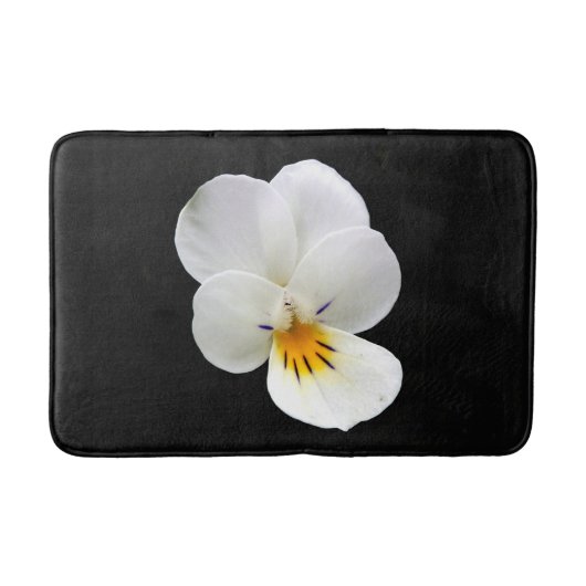 Wild Pansy Bath Mat Badematte (Vorderseite)