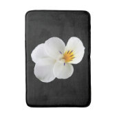 Wild Pansy Bath Mat Badematte (Vorderseite Vertikal)