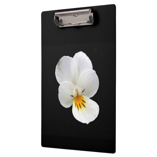 Wild Pansy Clipboard Klemmbrett (Links)