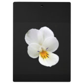 Wild Pansy Clipboard Klemmbrett (Rückseite)
