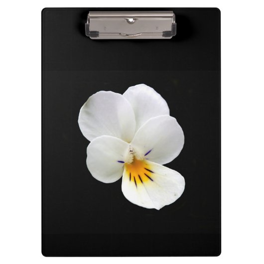 Wild Pansy Clipboard Klemmbrett (Vorderseite)