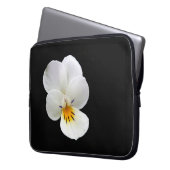Wild Pansy Laptop Case (Vorderseite Links)