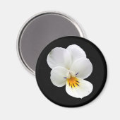 Wild Pansy Magnet (Vorderseite/Rückseite)