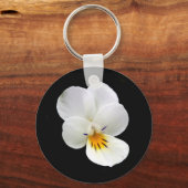 Wild Pansy Schlüsselring Schlüsselanhänger (Vorderseite)