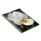 Wild Pansy Spiral Foto Notebook Notizblock (Rechte Seite)