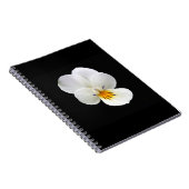 Wild Pansy Spiral Notebook Notizblock (Rechte Seite)