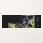 Wild Panther - Yoga Mat Yogamatte (Vorderseite (Horizontal))