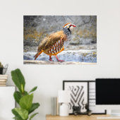 Wild Partridge Poster (Heimbüro)