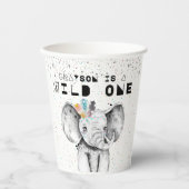 Wild Party Animal Birthday Party Paper Cup Pappbecher (Vorderseite)