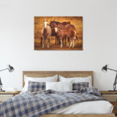 Wild Patagoniens Geistfotografie Leinwanddruck (Insitu (Schlafzimmer))