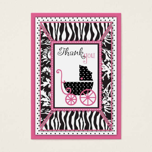 Wild Patchwork TY Notecard (Vorderseite)