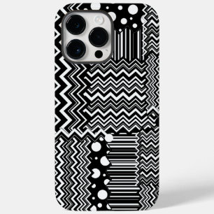 Wild Patchwork Zig-Zags Case-Mate iPhone 14 Pro Max Hülle
