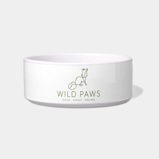 Wild Paws Keramik-Napf für Haustiere (Mittel) Napf