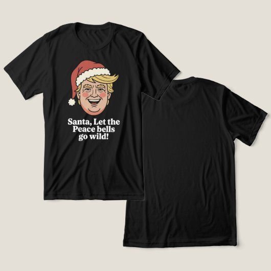 Wild Peace Bells Tri-Blend Shirt (Design vorne & hinten)