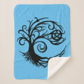 Wild Pentagramm Tree Sherpadecke (Vorderseite)