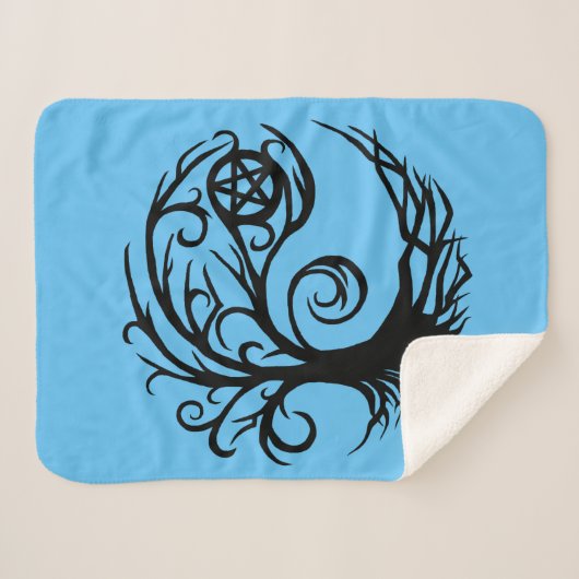 Wild Pentagramm Tree Sherpadecke (Vorderseite (Horizontal))